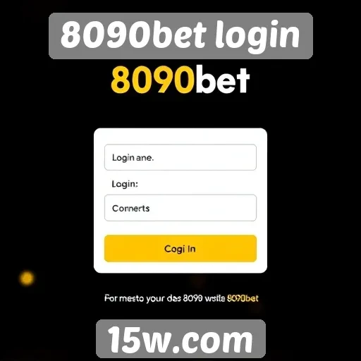 Guia completo sobre o login no site 8090bet